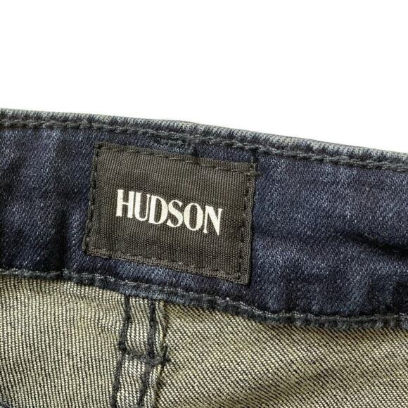Hudson Kids Jeans Jude Original Skinny Size 10 Street Dark Wash Stretch Denim - Picture 8 of 13